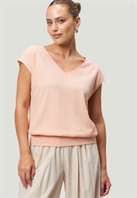 Plissee-Shirt rose cloud