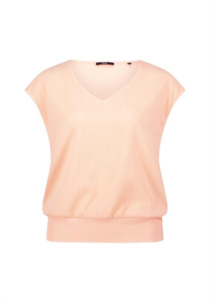 Plissee-Shirt rose cloud