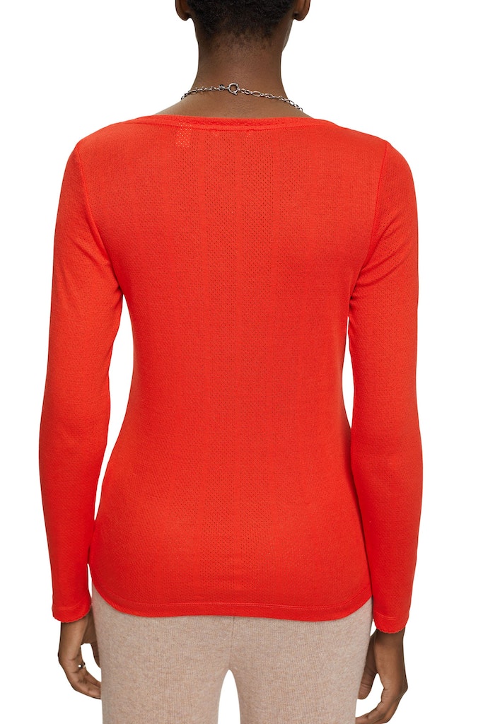 pointelle-longsleeve-red