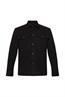 Polar Fleece-Truckerjacke black