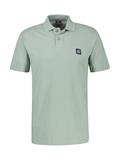 POLO-KNOPF bay green