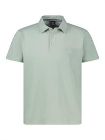 POLO-KNOPF bay green