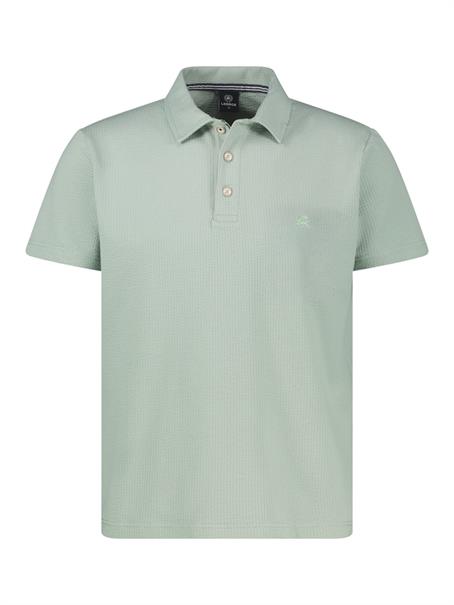 POLO-KNOPF bay green