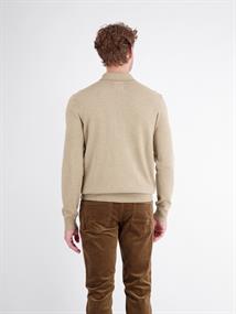 POLO-KNOPF BUENDCHEN gravel beige melange
