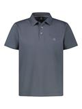 POLO-KNOPF lava grey