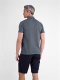 POLO-KNOPF lava grey