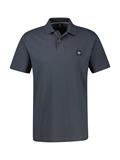 POLO-KNOPF lava grey
