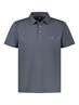 POLO-KNOPF lava grey