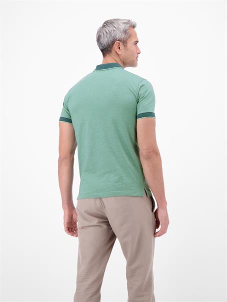 POLO-KNOPF soft teal