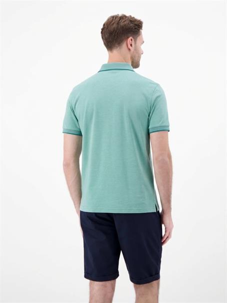 POLO-KNOPF soft teal
