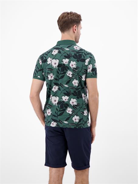 POLO-KNOPF soft teal