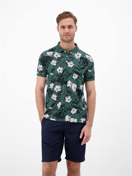 POLO-KNOPF soft teal