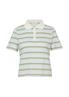 Polo-Shirt blau|mehrfarbig
