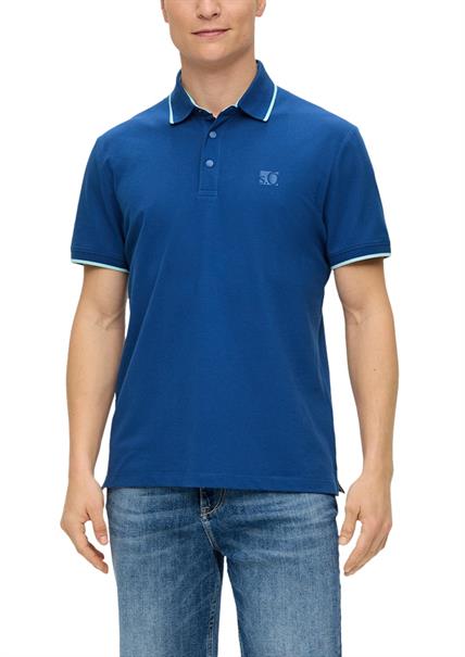 Polo-Shirt blau1