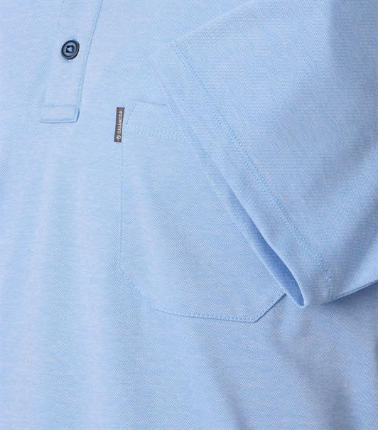 Polo-Shirt blau1