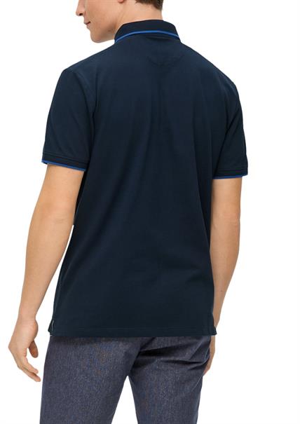 Polo-Shirt blau2