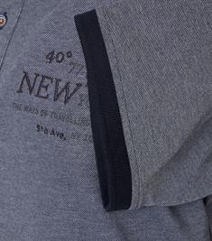 Polo-Shirt blau
