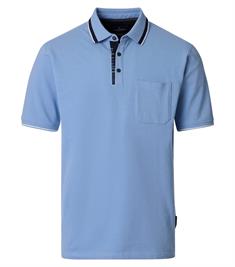 Polo-Shirt blau