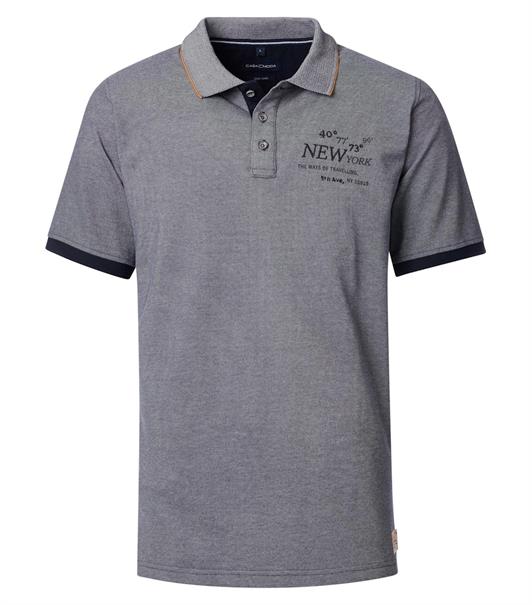 Polo-Shirt blau