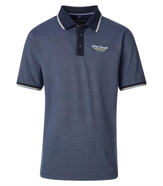 Polo-Shirt blau