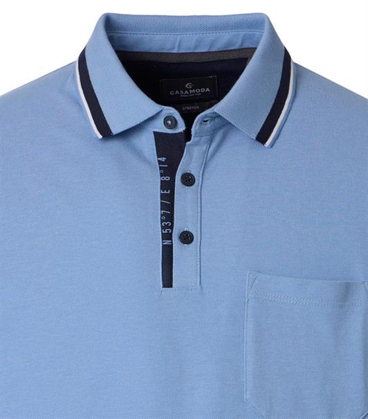 Polo-Shirt blau