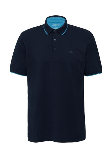 Polo-Shirt blau