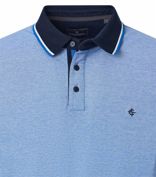Polo-Shirt blau
