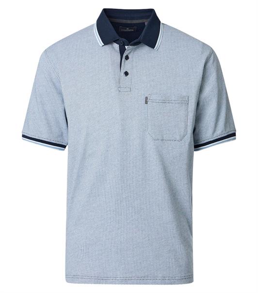 Polo-Shirt blau