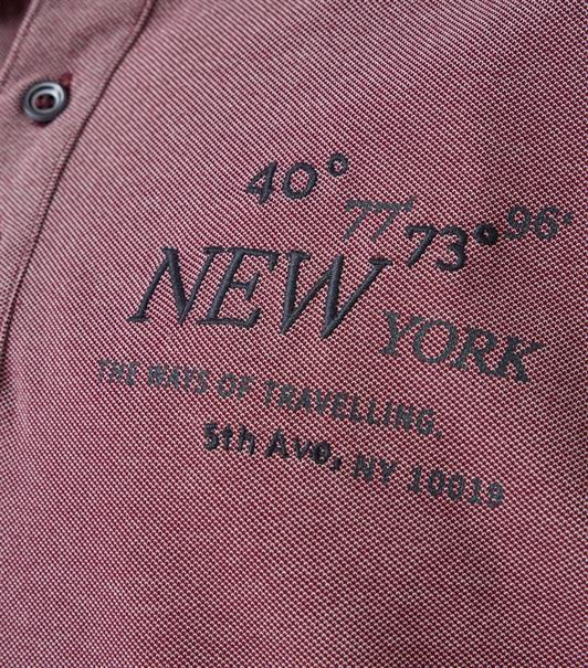 Polo-Shirt rot