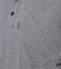 Polo-Shirt uni anthrazit
