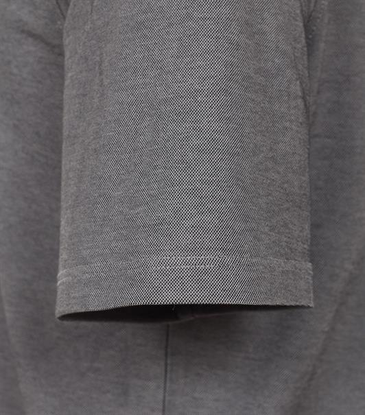 Polo-Shirt uni anthrazit
