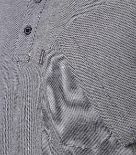Polo-Shirt uni anthrazit