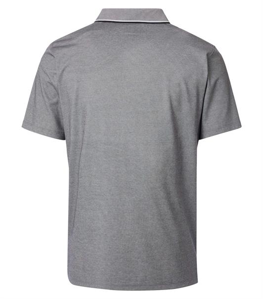 Polo-Shirt uni anthrazit