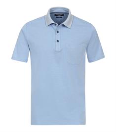 Polo-Shirt uni aqua bis petrol