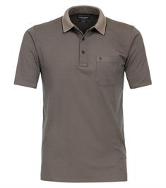 Polo-Shirt uni beige