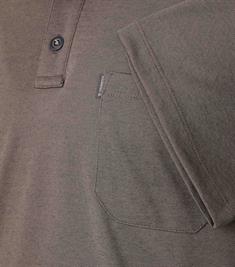 Polo-Shirt uni beige