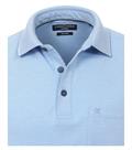 Polo-Shirt uni blau1