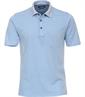 Polo-Shirt uni blau1