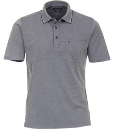 Polo-Shirt uni blau2