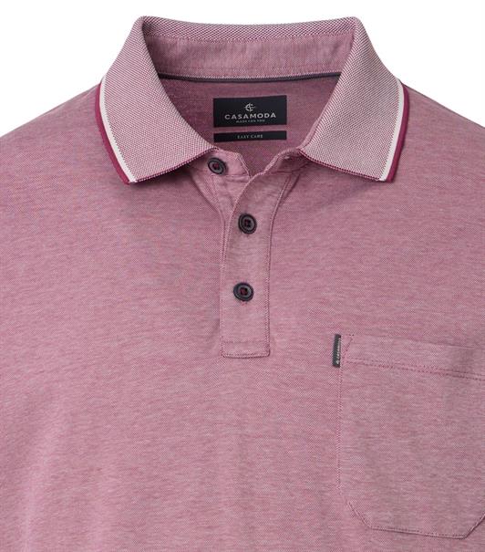 Polo-Shirt uni rot