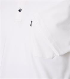 Polo-Shirt uni weiß