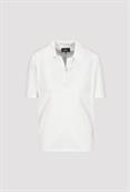 Polo Strickpullover off-white