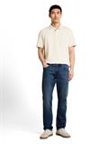 Poloshirt aus Jacquard gardenia white