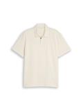 Poloshirt aus Jacquard gardenia white