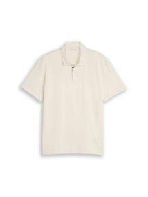 Poloshirt aus Jacquard gardenia white