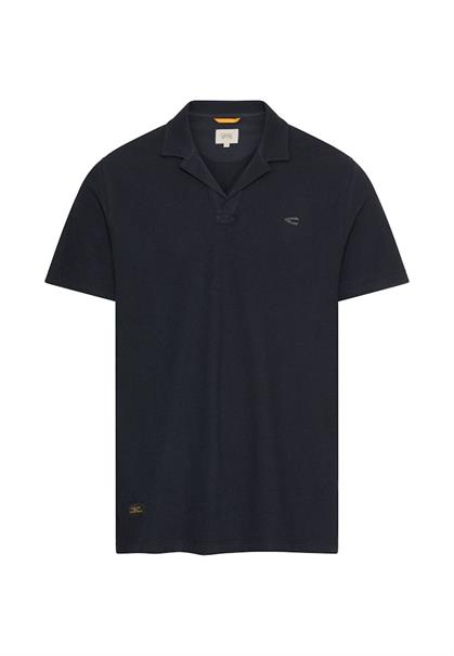 Poloshirt aus reiner Baumwolle dark navy