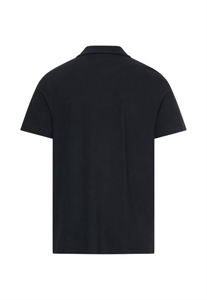 Poloshirt aus reiner Baumwolle dark navy