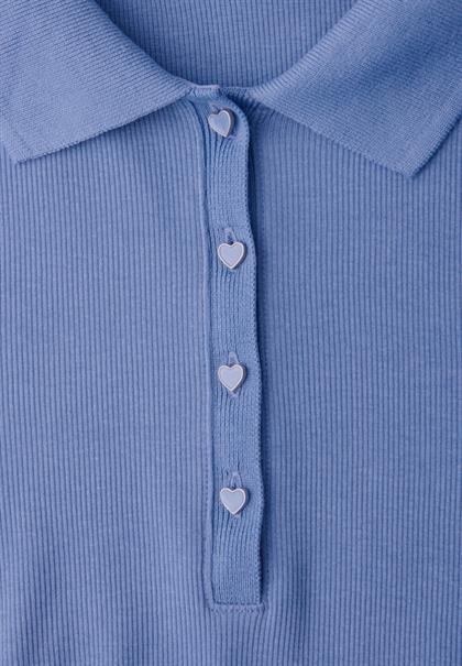 Poloshirt blue echo