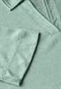 Poloshirt in Leinen-Optik ice sage green