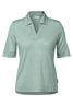 Poloshirt in Leinen-Optik ice sage green